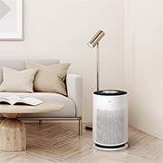 LG 空気清浄ライト付：PuriCare Pet Hit ペットモード搭載空気清浄機, AS607HWT0