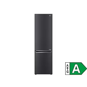 この画像は背の高い冷凍庫に付いているエネルギー A マークです。