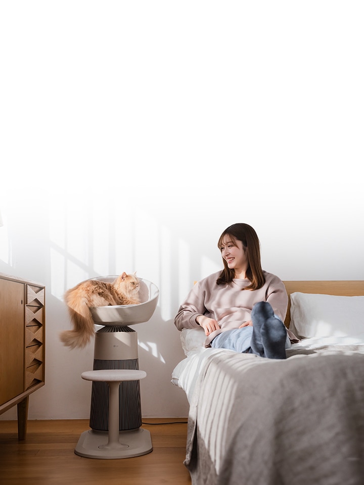 LG PuriCare™ AeroCatTower GREEN FUNDINGで先行支援受付スタート！最大約39%OFF！