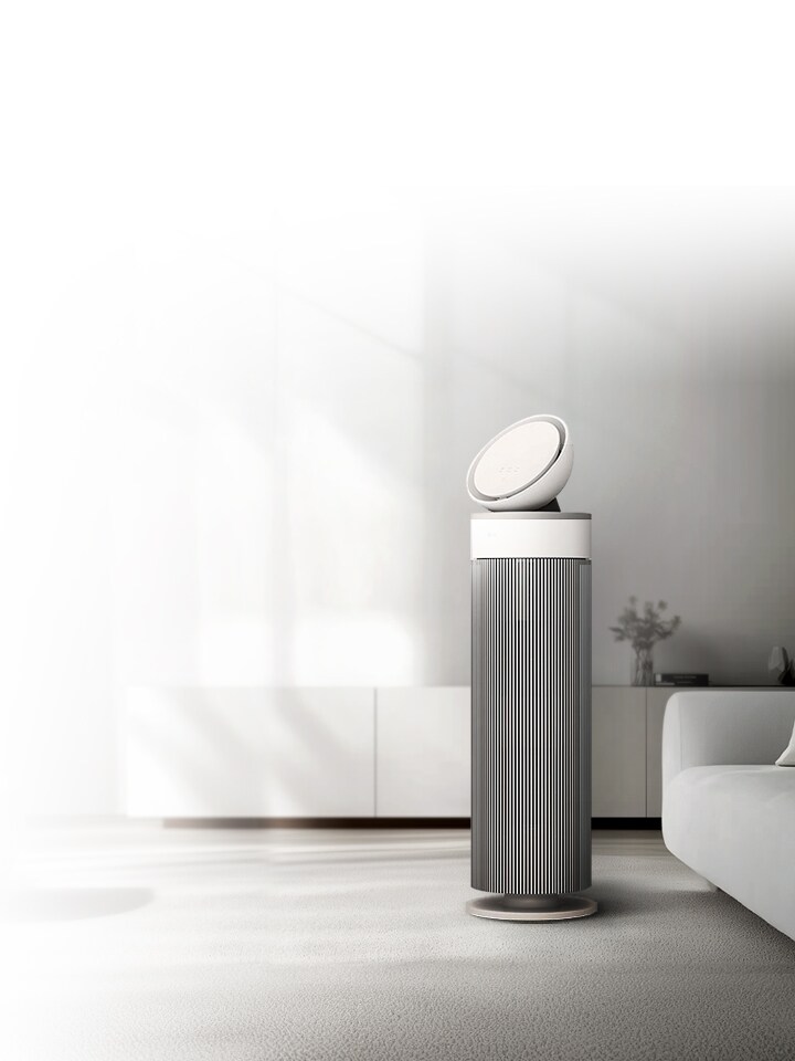 LG PuriCare™ AeroBooster サーキュレーター＆ダブルフィルター搭載空気清浄機