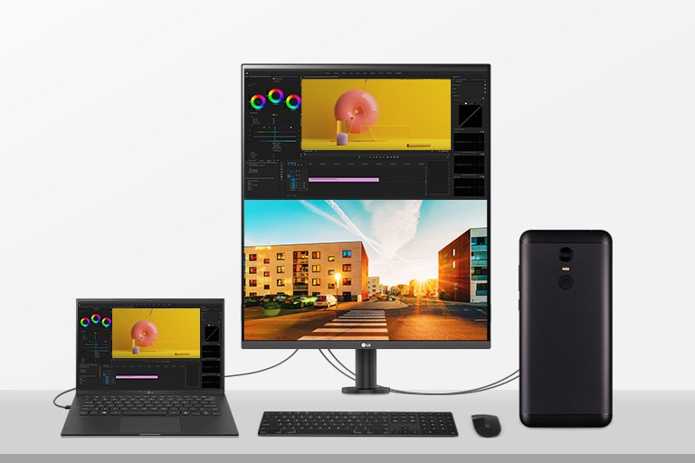 LG デュアルモニター