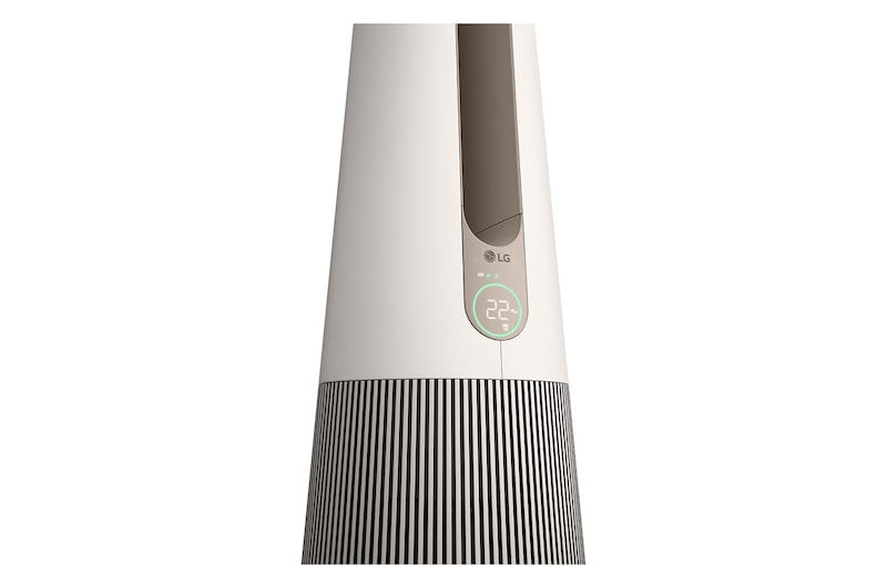 LG ブラウン：温風送風機能付 3in1 空気清浄機 PuriCare AeroTower, FS157PCP0