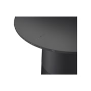 LG ラウンド型 ：マルチ機能空気清浄機 PuriCare AeroFurniture ブラック, AS207PKU0
