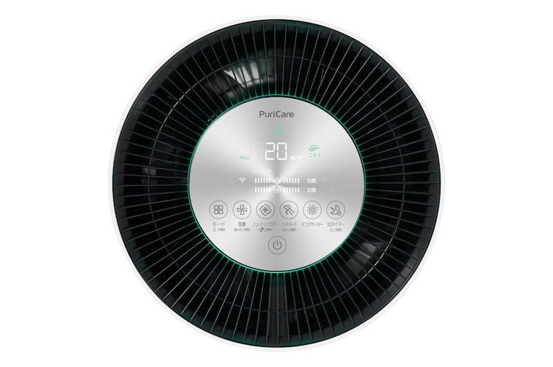 LG PuriCare™ Pet Gen3 ペット向け空気清浄機 ペットのニオイ・抜け毛対策／360°空気清浄／サーキュレーター搭載／ペットモード, AS657DWT2