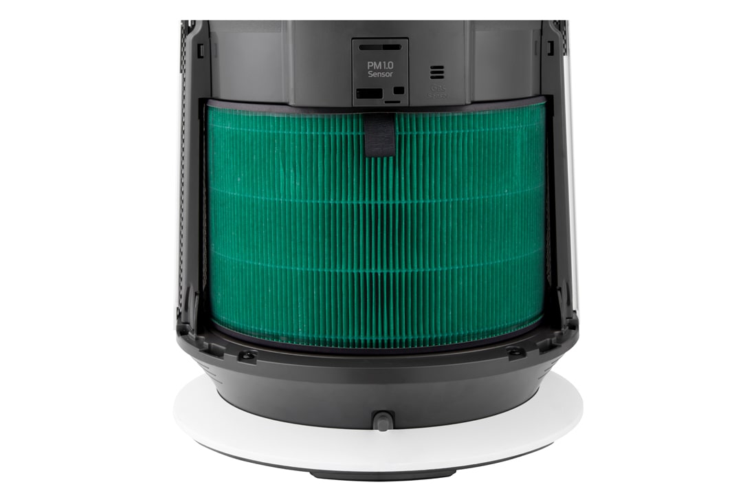 LG PuriCare™ Pet Gen3 ペット向け空気清浄機 ペットのニオイ・抜け毛対策／360°空気清浄／サーキュレーター搭載／ペットモード, AS657DWT2