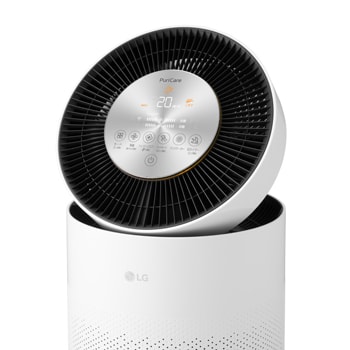 LG PuriCare™ Pet Gen3 ペット向け空気清浄機 ペットのニオイ・抜け毛対策／360°空気清浄／サーキュレーター搭載／ペットモード, AS657DWT2