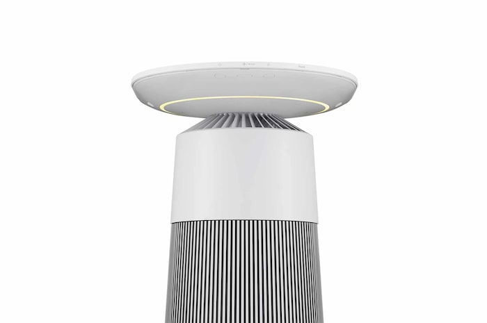 LG トラック型 :マルチ機能空気清浄機 PuriCare AeroFurniture ホワイト, AS207PWU1