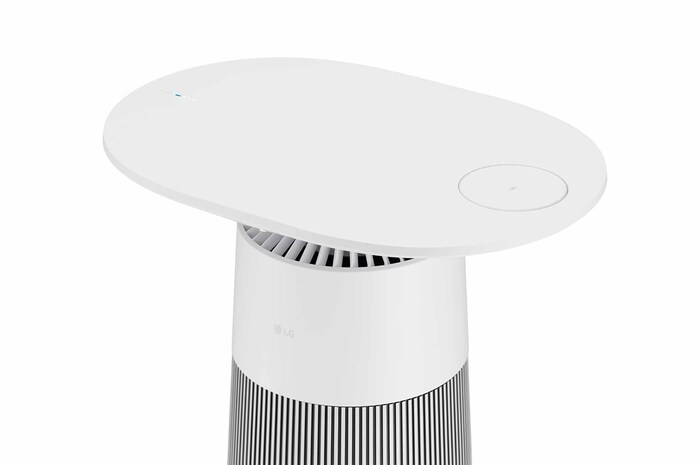 LG トラック型 :マルチ機能空気清浄機 PuriCare AeroFurniture ホワイト, AS207PWU1