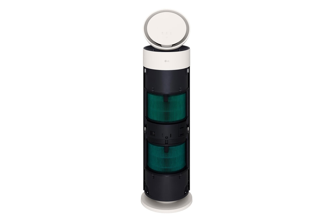 LG Electronics - LGエレクトロニクス　空気清浄機 LG PuriCare AeroBooster　AS557GSY0　アイボリー Amazon.co.jp: LG 空気清浄機 LG PuriCare AeroBooster
