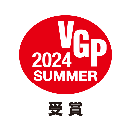 VGP2024 SUMMER 受賞のロゴ。
