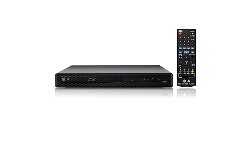 LG 場所を選ばないコンパクトなブルーレイ™DVDプレーヤー, BP350