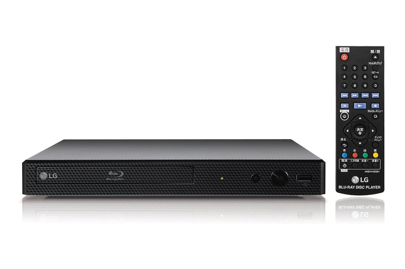 LG 場所を選ばないコンパクトなブルーレイ™DVDプレーヤー, BP350Q