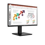 LG 没入感を高める3辺フレームレスデザイン23.8インチフルHDモニター, 24BP450Y-B