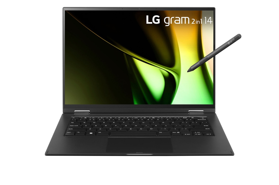 Front view with keyboard