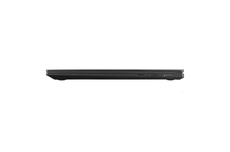 Left side view the cover closed