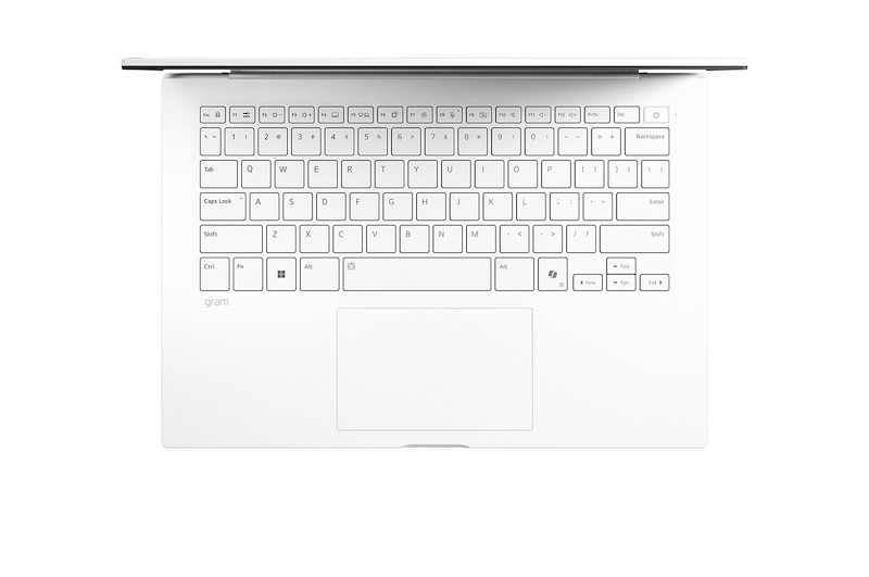 キーボードを上から見た図