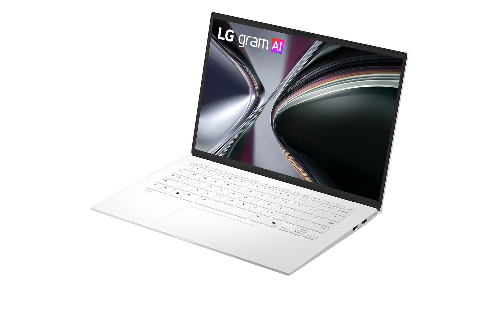 暗い背景の中に浮かぶ軽量なLG gramのノートパソコンが描かれており、そのスリムでコンパクトなデザインが強調されている画像。上部のテキストでは、17インチサイズで重量がわずか1,379gであることが強調され、左下にはMIL-STDの耐久性認証バッジが表示されており、軍用規格に基づく耐久テストをクリアしていることを示しています。