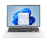 Windows 11 Home/エディオン限定/14.0インチ(IPS液晶 縦横比16:10)/第11世代インテル® Core™ i5/999g/最大31時間駆動/メモリ 8GB SSD 512GB 14Z95P-KR56J1 の正面画像	