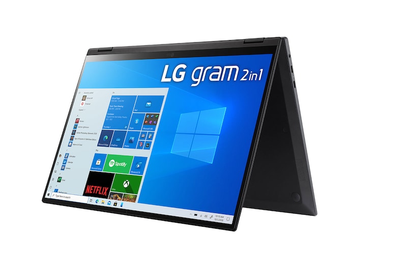 LG Windows 10 Home (64bit)/16.0インチ/2in1/タッチ/第11世代インテル® Core i7/1480g/最大28.5時間駆動/メモリ 16GB SSD 512GB, 16T90P-KA75J