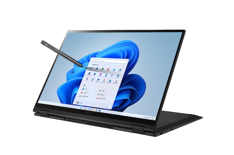 LG Windows 11 Home/16.0インチ(タッチパネル IPS液晶 縦横比16:10)/第11世代インテル® Core™ i7/1480g/最大24.5時間駆動/メモリ 16GB SSD 1TB, 16T90P-KA78J