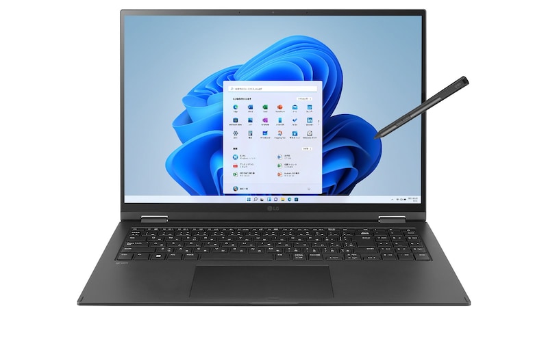 LG Windows 11 Home/16.0インチ(タッチパネル IPS液晶 縦横比16:10)/Iris® Xe グラフィックス/1480g/最大19.5時間駆動/メモリ 16GB SSD 1TB, 16T90Q-KA78J