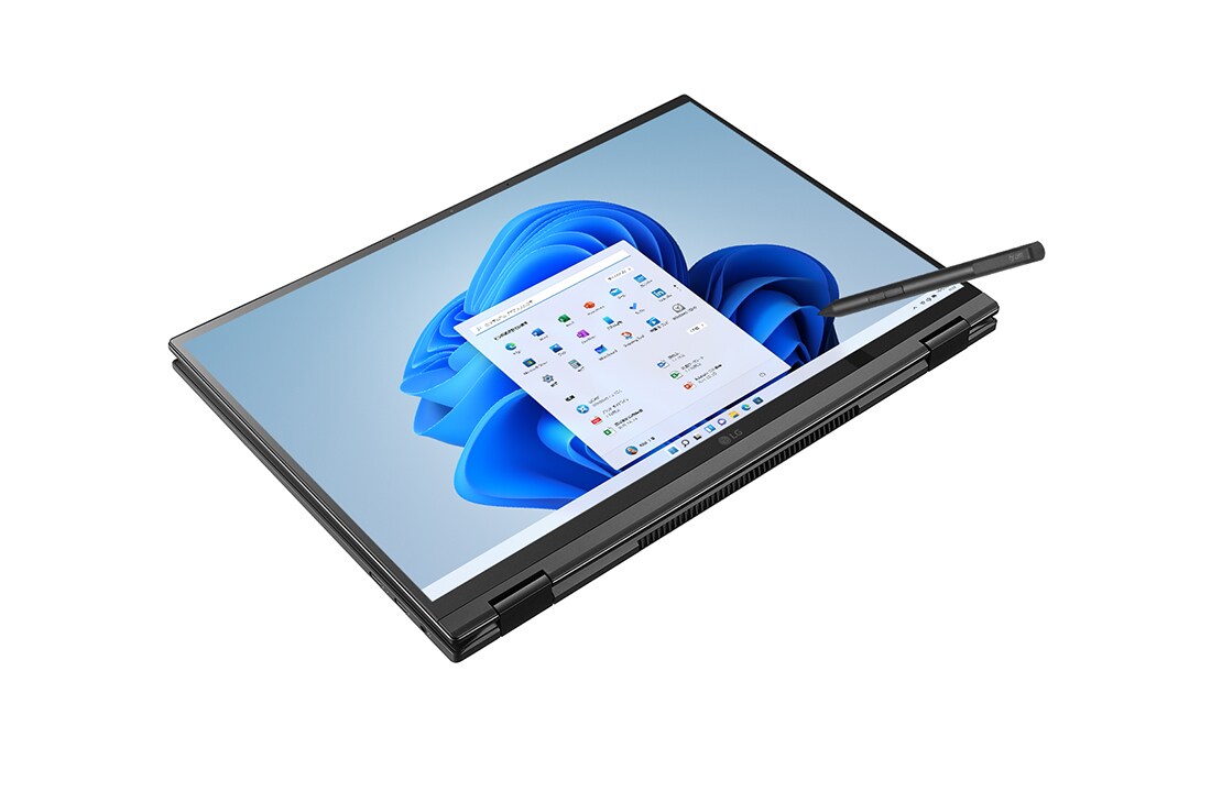 LG gram 16T90P-KA78J_16インチノートパソコン_2in1 Amazon.co.jp: LG 2in1 ノートパソコン gram 1480g/バッテリー最大24.5