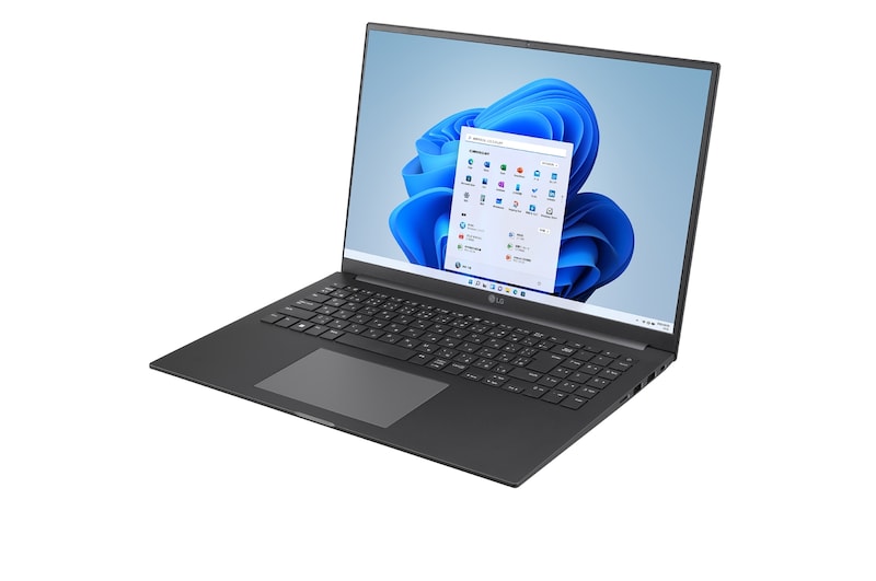 LG Windows 11 Home/16.0インチ(IPS液晶 縦横比16:10)/Radeon™グラフィックス/1600g/最大22.5時間駆動/メモリ 8GB SSD 512GB, 16U70Q-KR55J