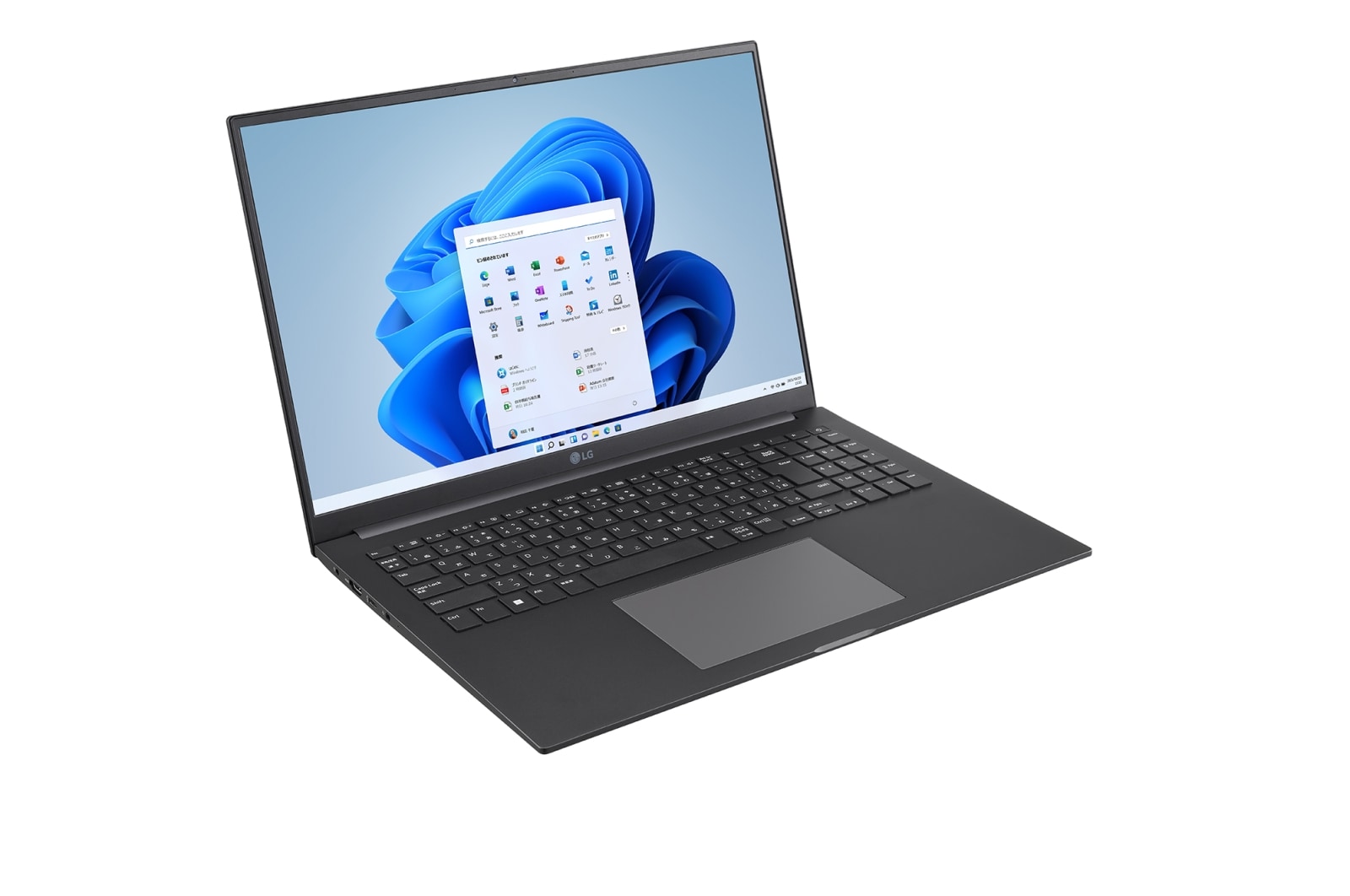 LG Windows 11 Home/エディオン限定/16.0インチ(IPS液晶 縦横比16:10)/AMD Ryzen™ 5/1600g/最大22.5時間駆動/メモリ 8GB SSD 512GB, 16U70Q-KR55J1