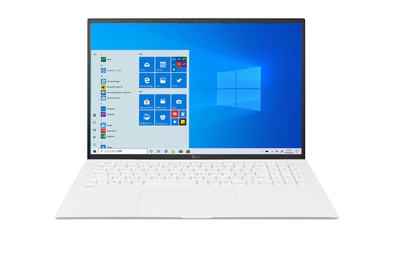LG Windows 10 Home (64bit)/16インチ/第11世代インテル® Core i5/1190g/最大30時間駆動/メモリ 8GB SSD 512GB, 16Z90P-KA54J1