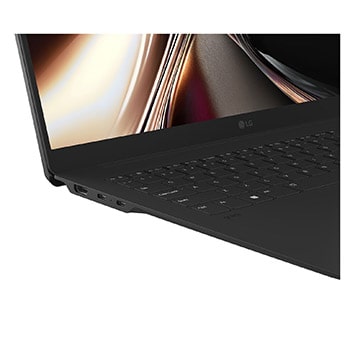 青から紫へのグラデーション背景の中に Intel® Core™ Ultra プロセッサーが配置され、その背後に大きな半透明の「AI」という文字が重ねて表現されている画像。