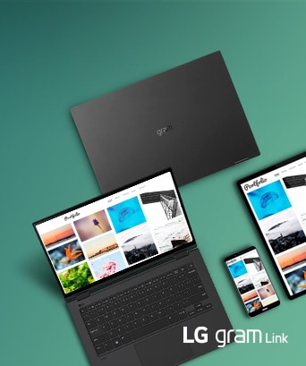 LG gram Link - iOSやAndroidなど、さまざまなデバイスに接続。