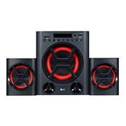 2.1chサラウンドスピーカー LK72B の正面画像	