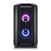 2.0 ch, 550W RMS, FM, LG Sound Sync, ワイヤレスパーティーリンク, フリースタイルデザイン, Bass Blast&#43; RK7 の正面画像	
