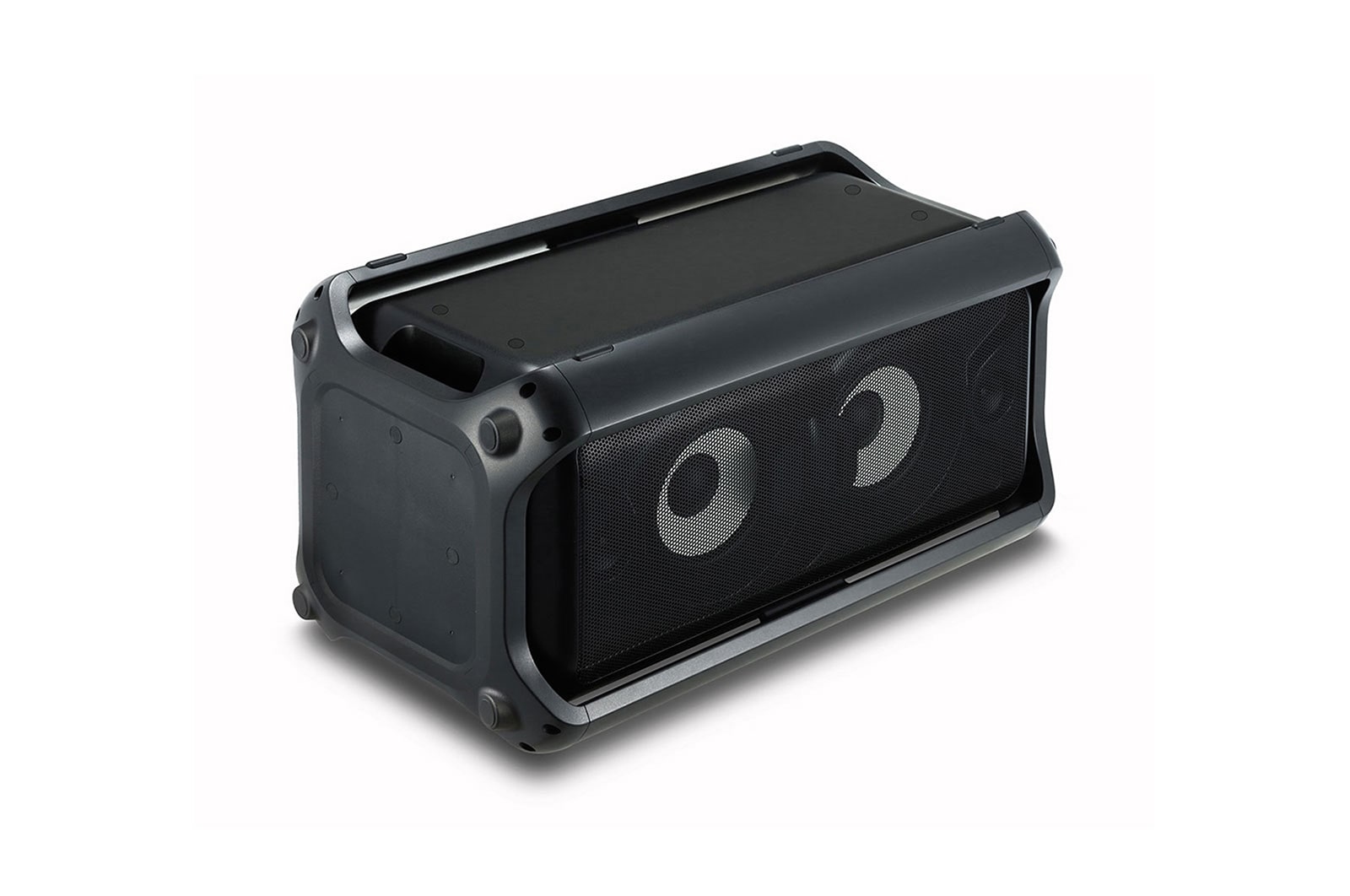 LG 2.0 ch, 550W RMS, FM, LG Sound Sync, ワイヤレスパーティーリンク, フリースタイルデザイン, Bass Blast+, RK7