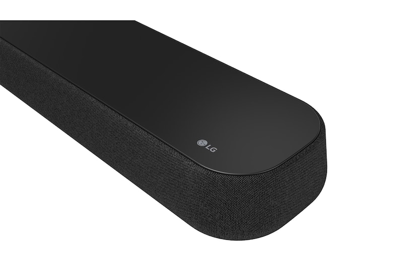 Sound Barの斜めの側面クローズアップ画像