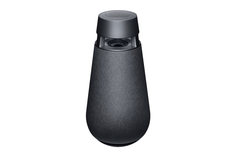 LG XBOOM360 XO3, 15 度回転した側面アングル, XO3QBK