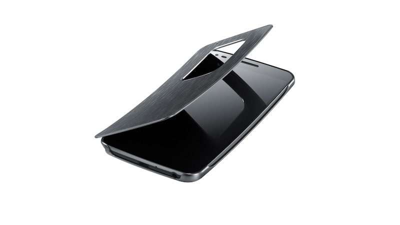 LG G Flex QuickWindow™Case/Black, CCF-320