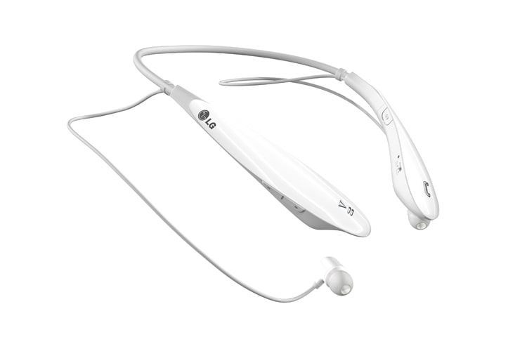 LG Bluetooth ® ステレオヘッドセット TONE ULTRA™ White／Black, HBS-800