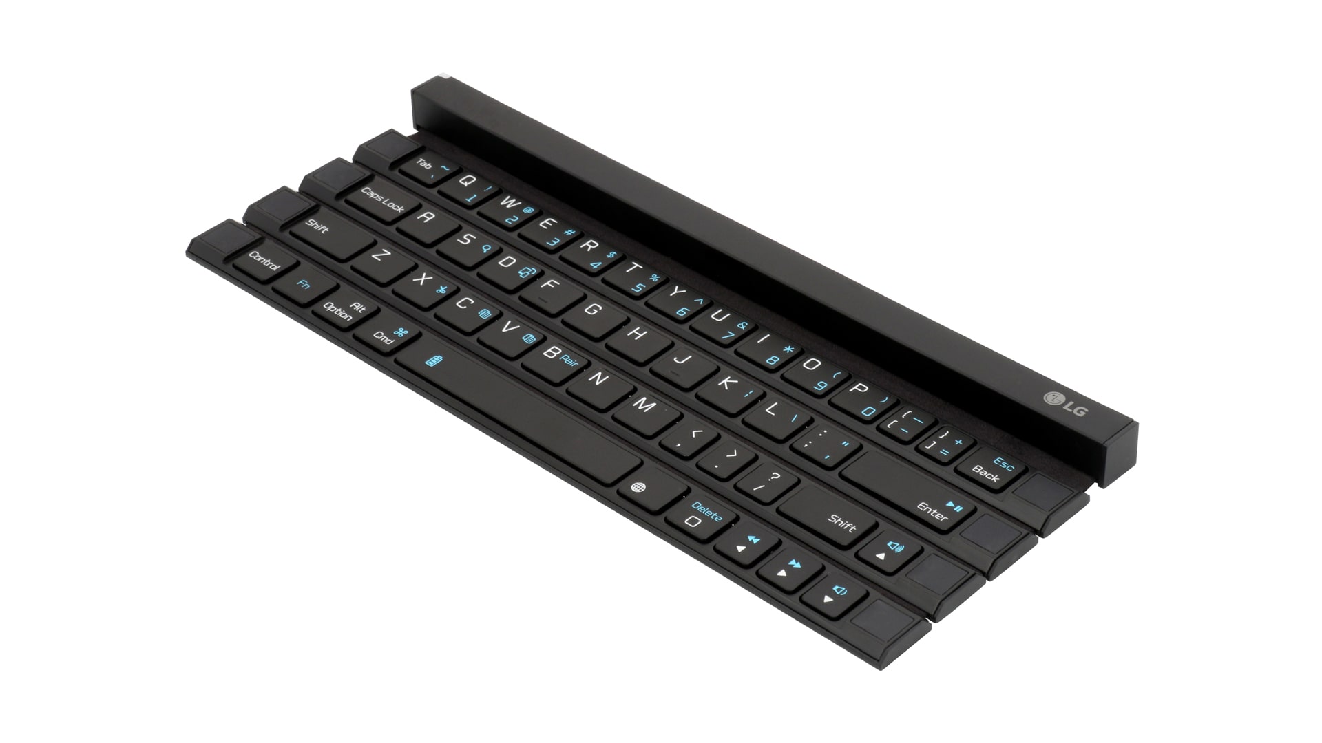 Bluetooth ® 3.0対応 ロール式キーボード KBB-700 の正面画像	