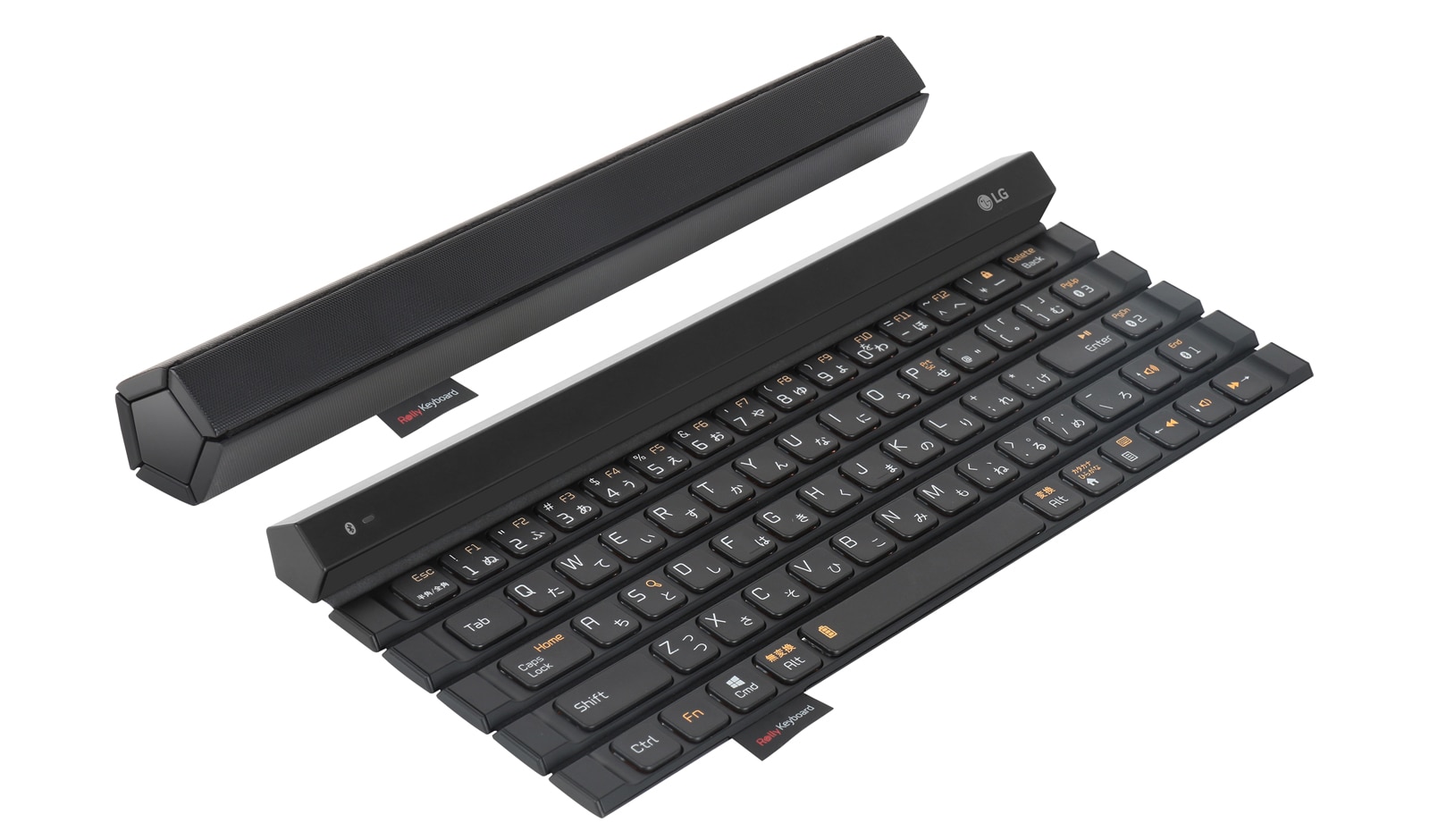 LG Bluetooth ® 3.0対応5段キー&かな対応の新型ロール式キーボード, KBB-710
