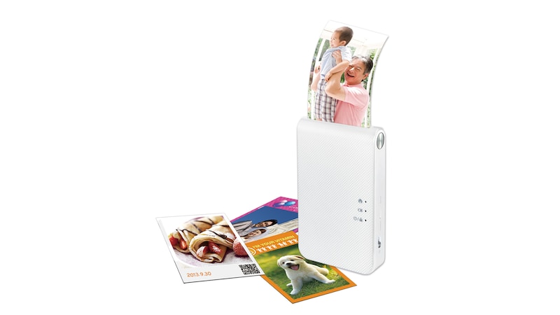 LG ポケットフォト スマートフォン連動プリンター JAN:49-89027-006324, PD239TWA