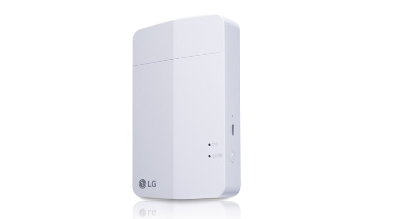 LG ポケットフォト スマートフォン連動プリンター JAN:49-89027-008823, PD251W