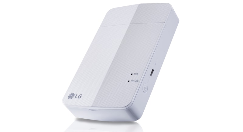 LG ポケットフォト スマートフォン連動プリンター JAN:49-89027-008823, PD251W
