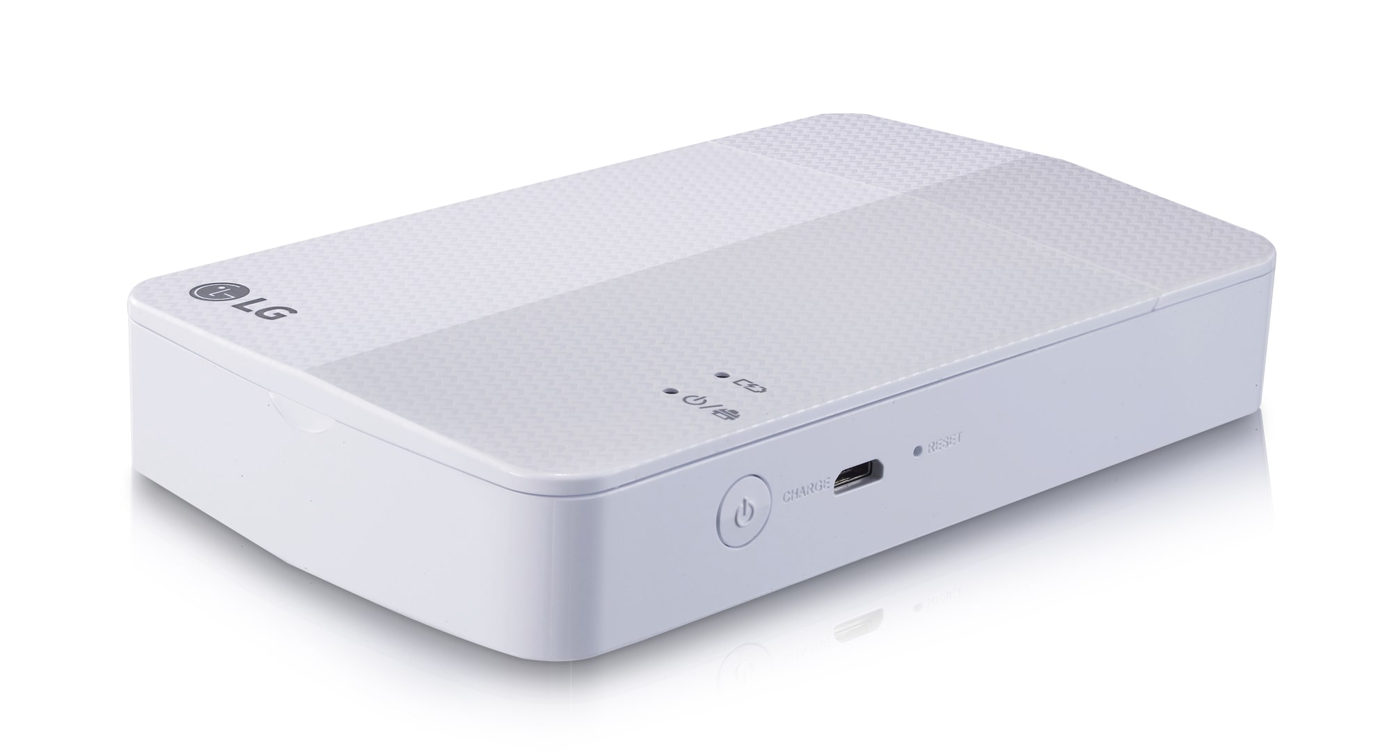 ポケットフォト スマートフォン連動プリンター JAN:49-89027-008823 PD251W の正面画像	