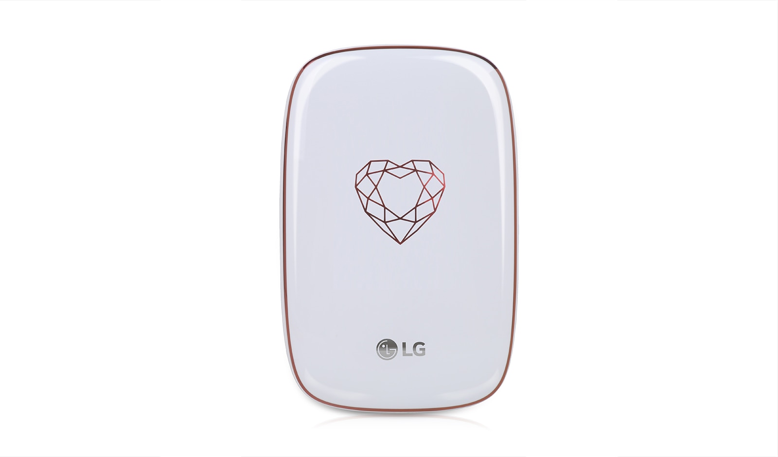 ポケットフォト スマートフォン連動プリンター PD269W の正面画像	