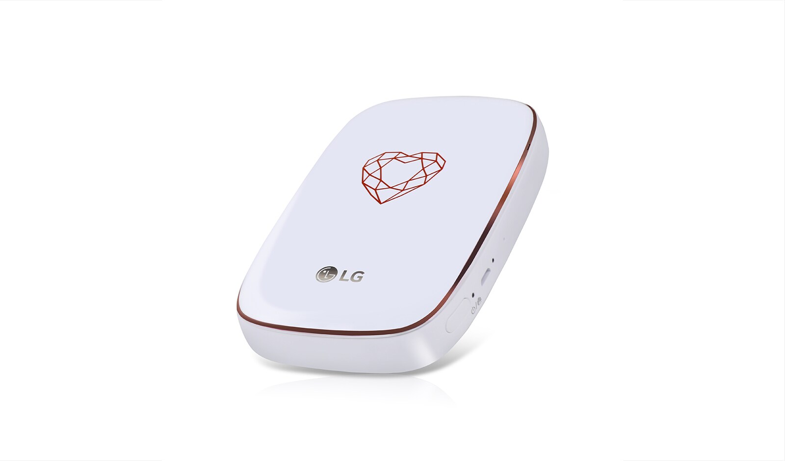 LG ポケットフォト スマートフォン連動プリンター, PD269W