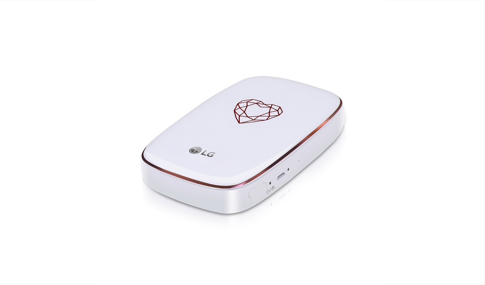 LG ポケットフォト スマートフォン連動プリンター, PD269W