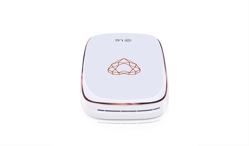 LG ポケットフォト スマートフォン連動プリンター, PD269W