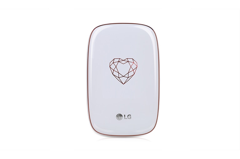 ポケットフォト スマートフォン連動プリンター PD269W の正面画像	