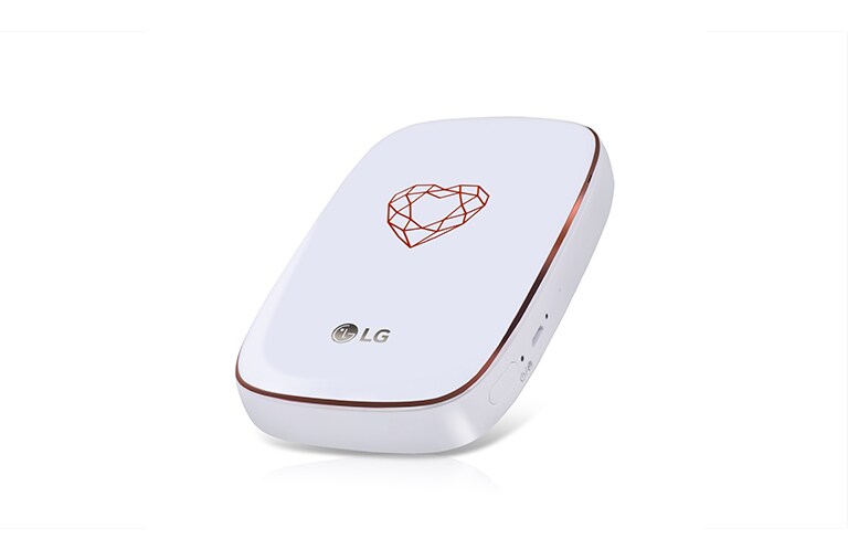 LG ポケットフォト スマートフォン連動プリンター, PD269W